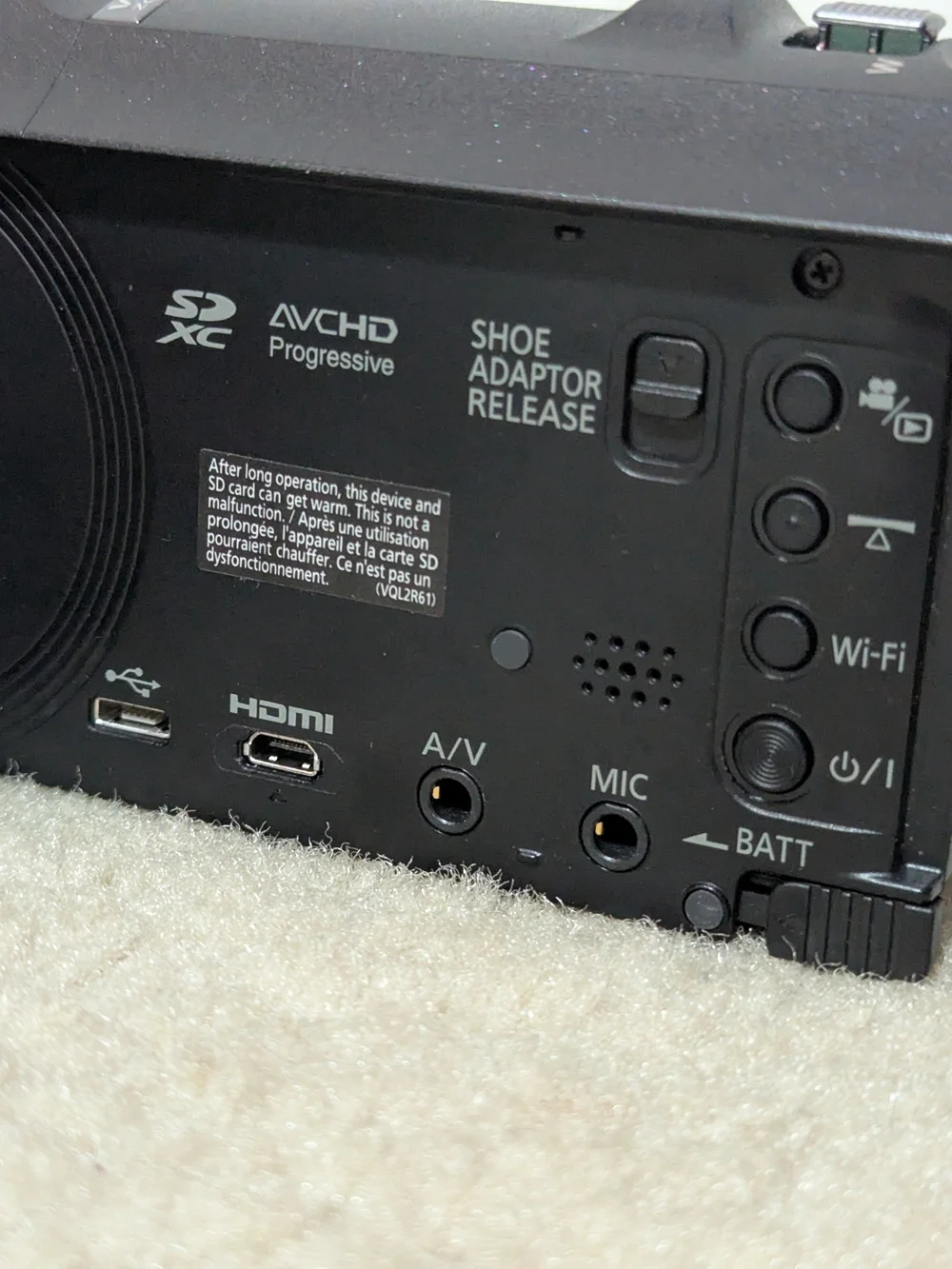 Panasonic V785 Full HD Camcorder (Read Description)